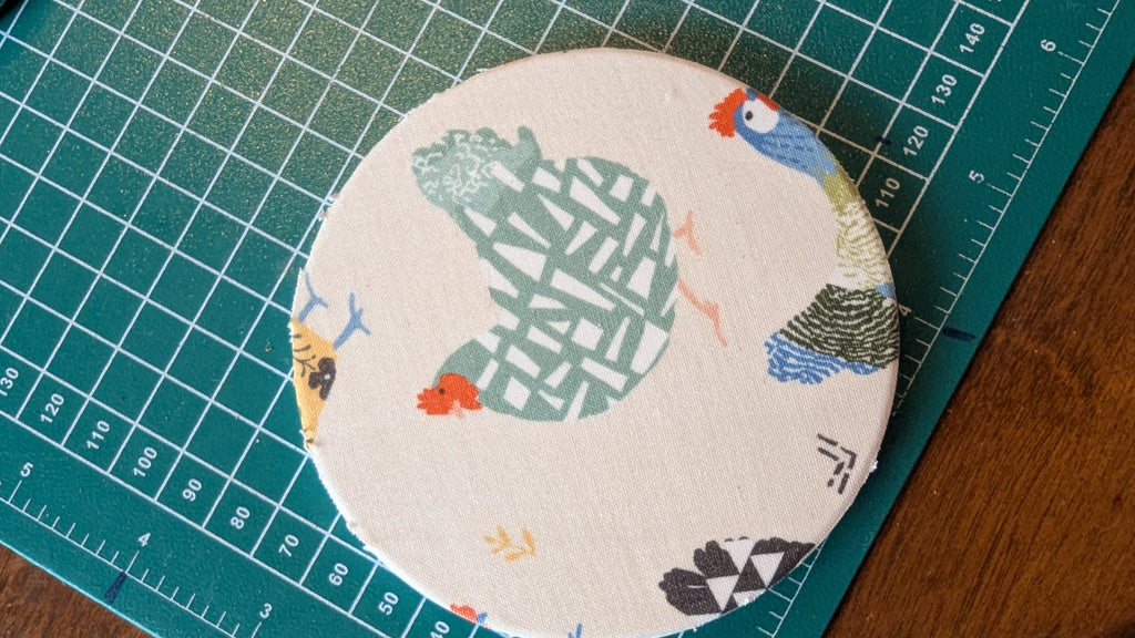 Chicken drink coaster set of 4